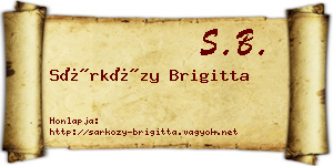 Sárközy Brigitta névjegykártya
